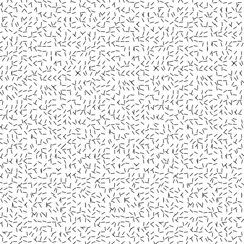 Chaotic noise flow field