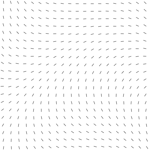 Parametric flow field